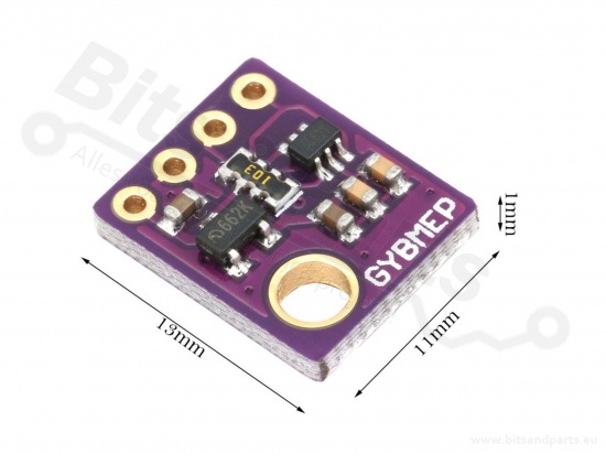 Barometric pressure sensor/altimeter/temperature sensor I2C/SPI - BME280  